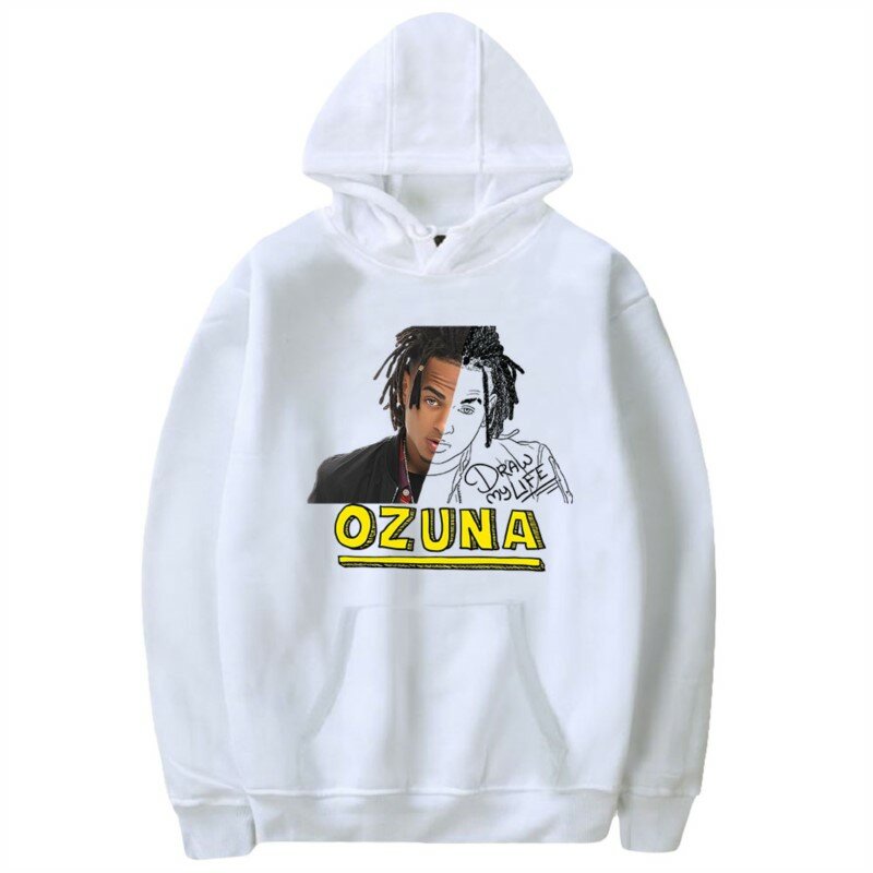 Ozuna เสื้อฮู้ดกันหนาวแขนยาวสำหรับผู้ชายและผู้หญิง, เสื้อกันหนาวแฟชั่นลำลองสำหรับฤดูหนาว