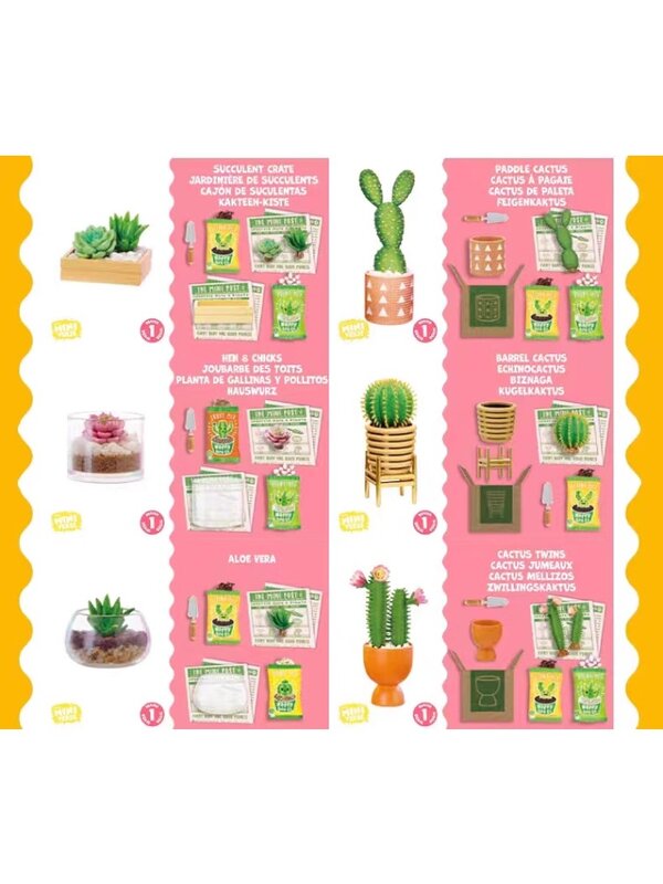 Mini Verse Micro Landscape Creation Series, comida, pecera, planta, decoración, miniatura, comida, juguete, regalos para niños