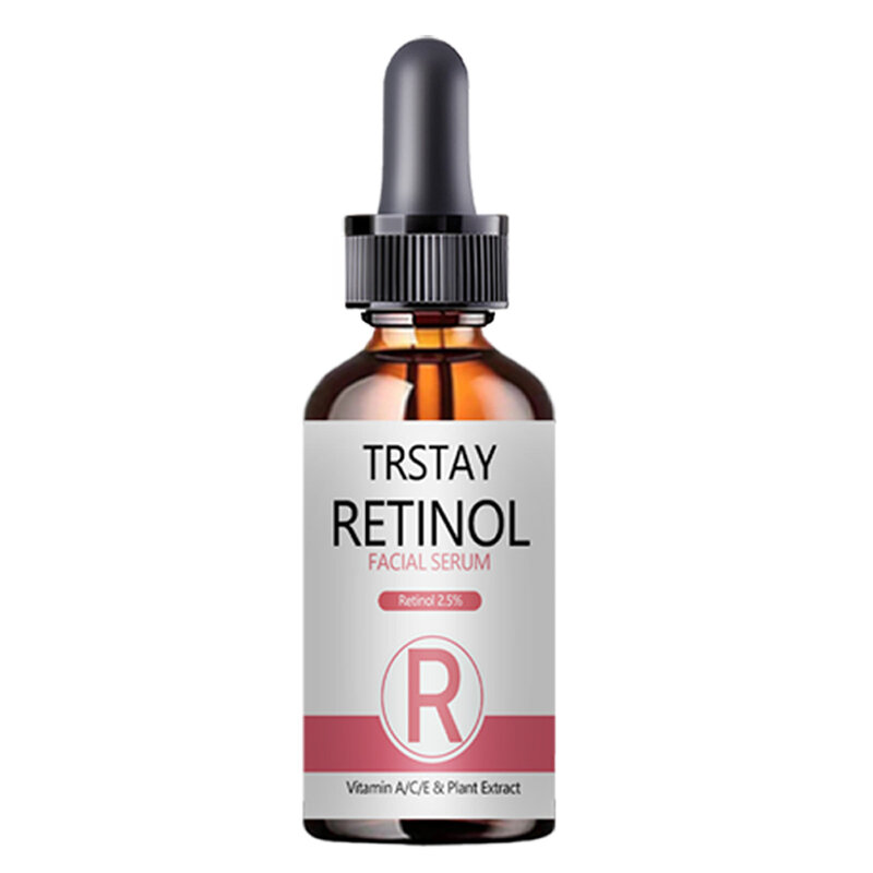 ใบหน้า Retinol Serum 2.5% พร้อมด้วย Hyaluronic Acid Anti Wrinkle Whitening Moisturizing Brightening Retinol Essence Skin Care
