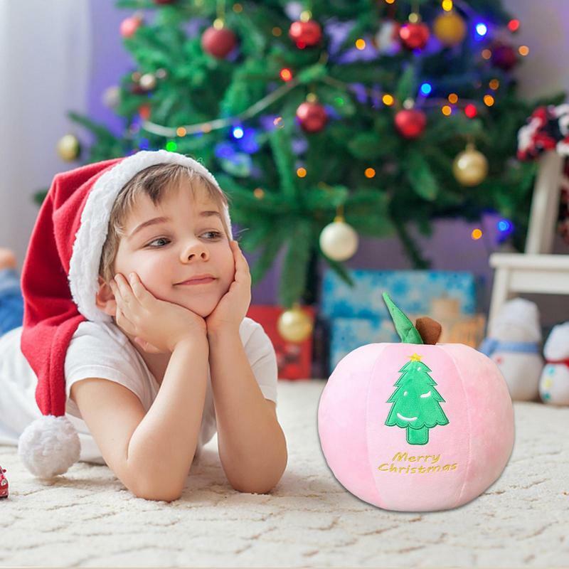 Travesseiro De Frutas Recheadas Para O Natal Brinquedos De Pelúcia, Almofadas De Pelúcia, Multifuncional, Abraçável, Bonito, Almofada Dos Desenhos Animados