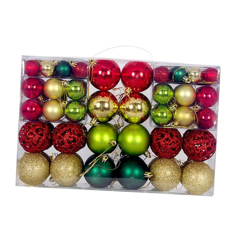 100 pezzi di ornamenti per palline di natale decorazione albero di natale fai da te per fidanzamento