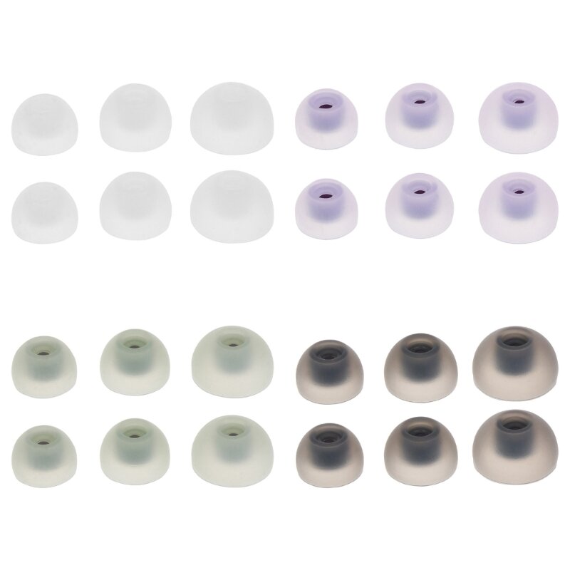 6Pcs In-Ear Earcaps For SM-R177  Buds2 Earphone Silicone Covers Cap Eartip