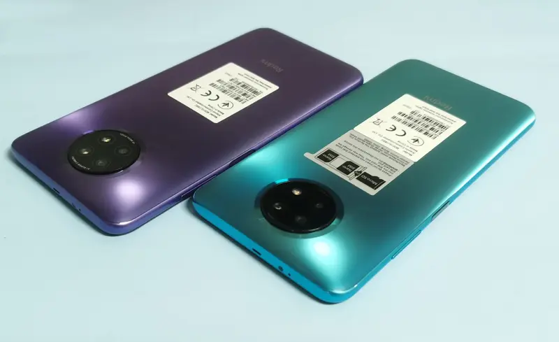 Xiaomi-Redmi Nota 9 5G Smartphone, Celular, ROM Global, MediaTek, MT6853, Dimensão 800U