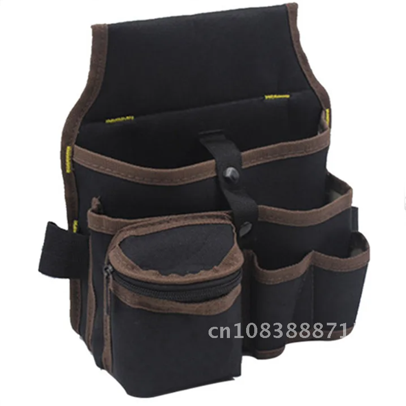 Custodia tascabile in vita per cintura borsa per attrezzi ad alta capacità 9 in 1 borsa per attrezzi borsa per attrezzi in tessuto di poliestere Premium borsa per attrezzi da elettricista