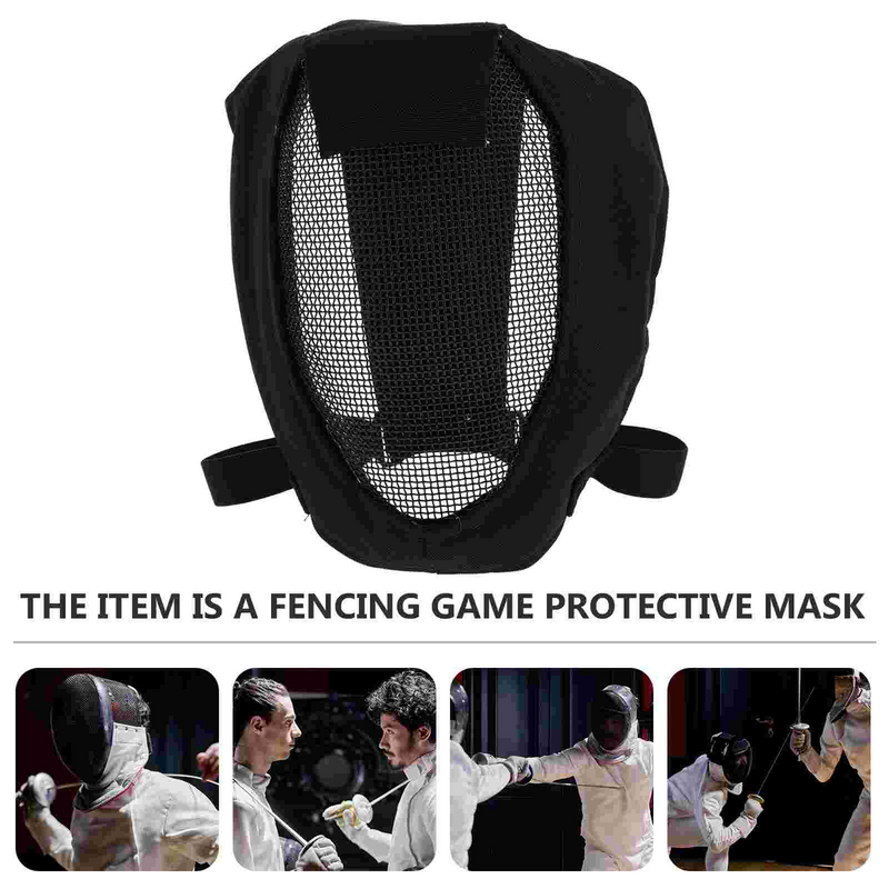 1pc menschliches Spiel Feld maske schwarzer Gesichts schutz Outdoor-Aktivität Gesichts schutz
