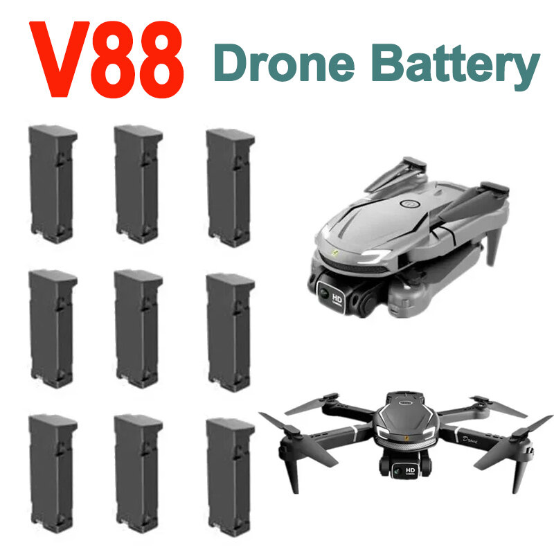 แบตเตอรี่ V88 3.7V 1800mAh สำหรับ V88 MINI dron อะไหล่แบตเตอรี่อุปกรณ์เสริม