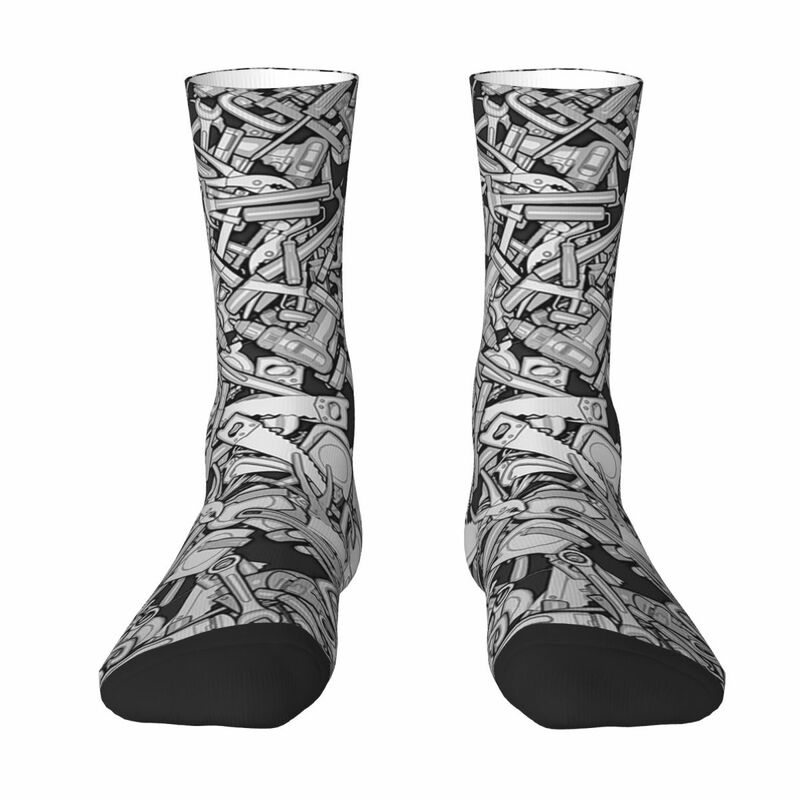 Набор инструментов «сделай сам», носки с узором в стиле Харадзюку, поглощающие пот чулки, всесезонные длинные носки, аксессуары для унисекс, подарок на день рождения