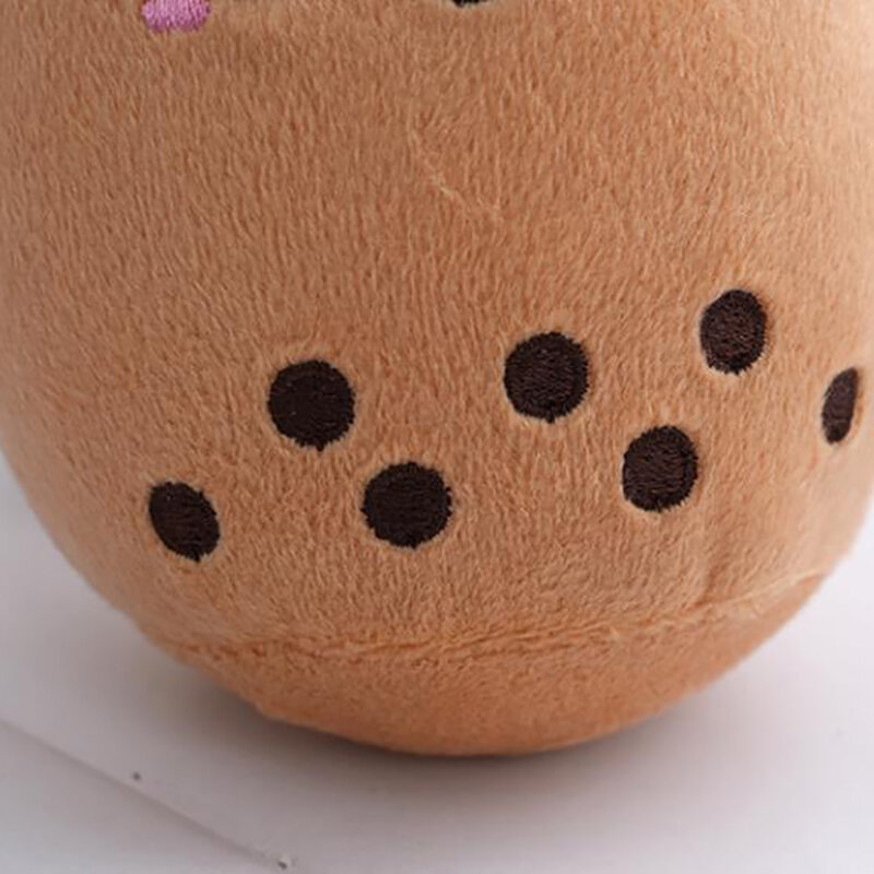 1Pc Bubble Tea Cup Plush Toys Kawaii Fruit Milk Tea Design Kids Stuffed Doll Soft Pillow Cushion Birthday Gift for Girl Friend