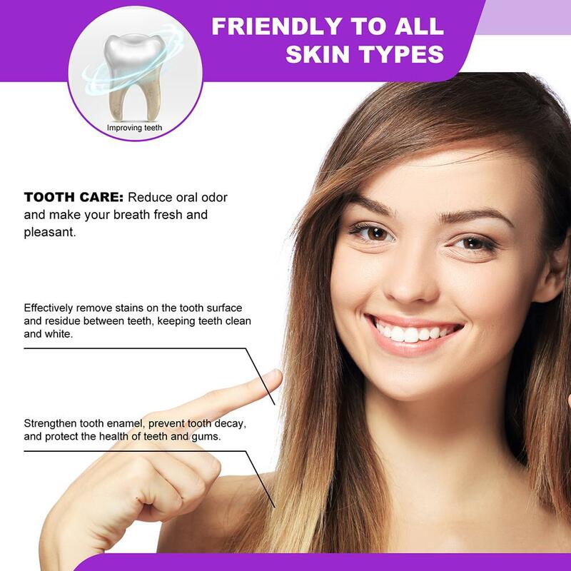 Sp 7 Probióticos Creme Dental Clareador, Cuidado Oral, Dentes Refrescantes, Creme Dental Clareador, Respiração E6Y7, 120g