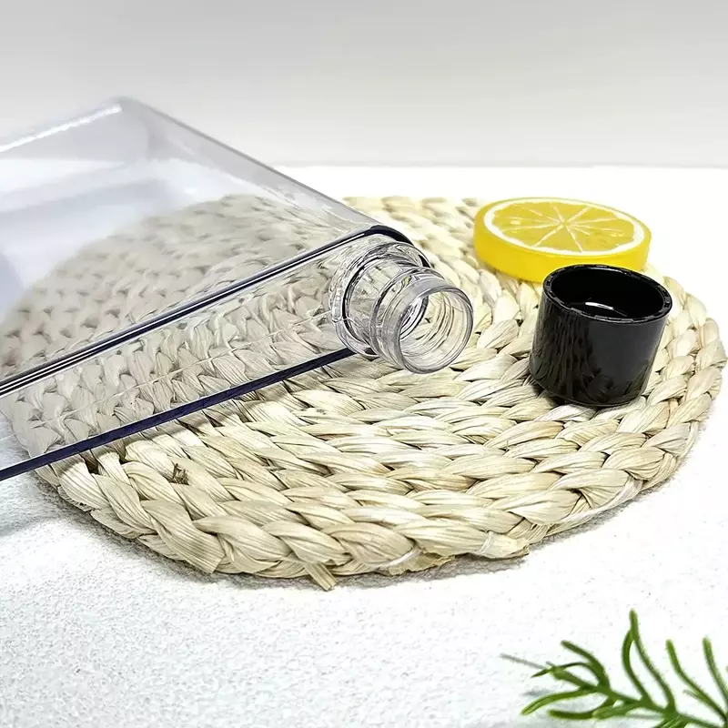 Horizon-Bouteille d'eau plate portable, livre transparent, bloc-papier, bouilloire à boissons, cahier HI