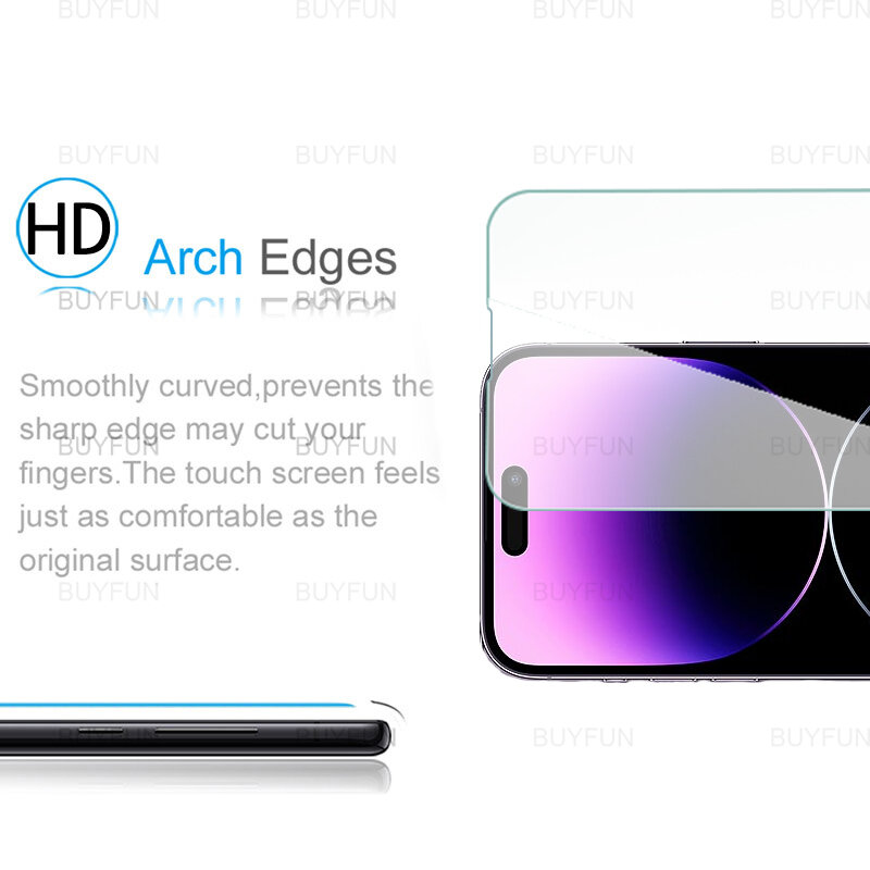 Protector de pantalla para iPhone, película protectora de vidrio templado para iPhone 15, 13, 14, 12, 11 Pro Max, serie iphon