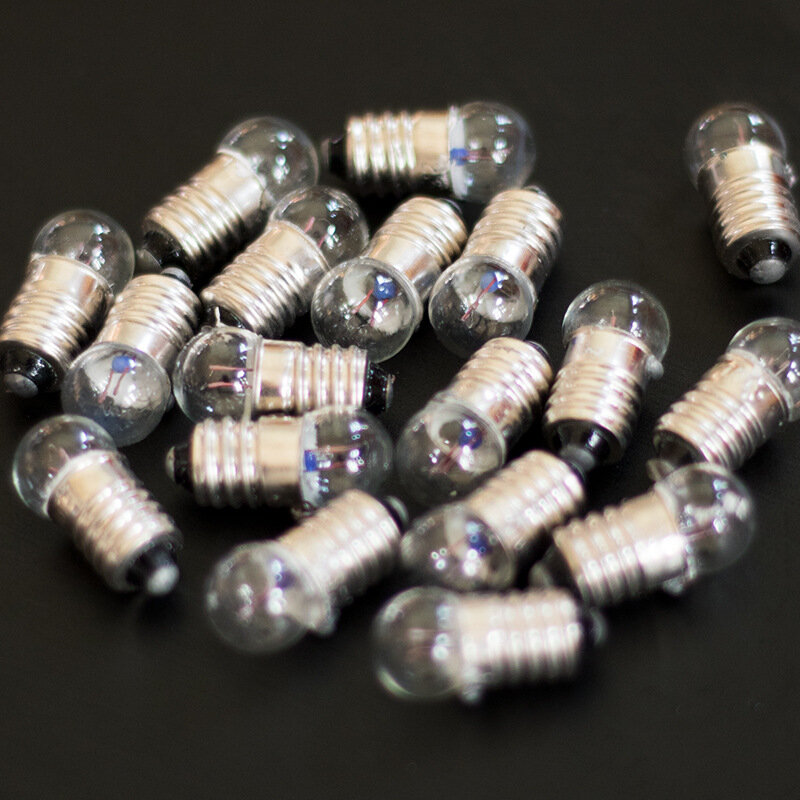 Kleine elektrische Perlen 1,5 V 2,5 V 3,8 V Genoptik Aura Essenz kleine Lampen fassung Experiment elektrisches Experiment eine Schachtel mit 50 Stück