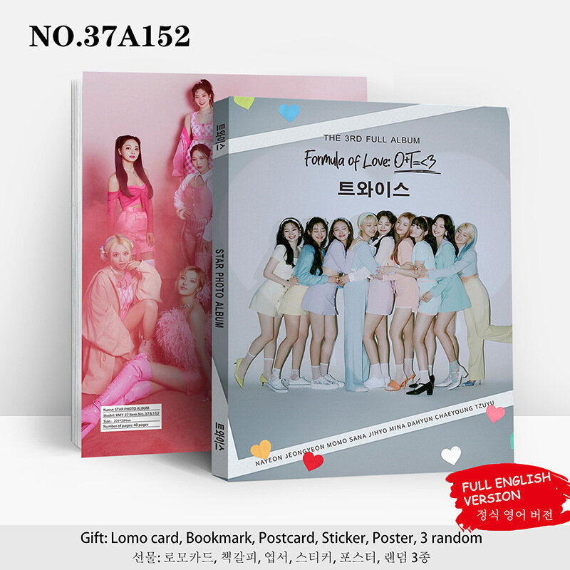 Kpop dwa razy nowy Album między 1 i 2 albumami galeria zdjęć HD plakat naklejka zakładki kolekcja kart prezenty dla fanów
