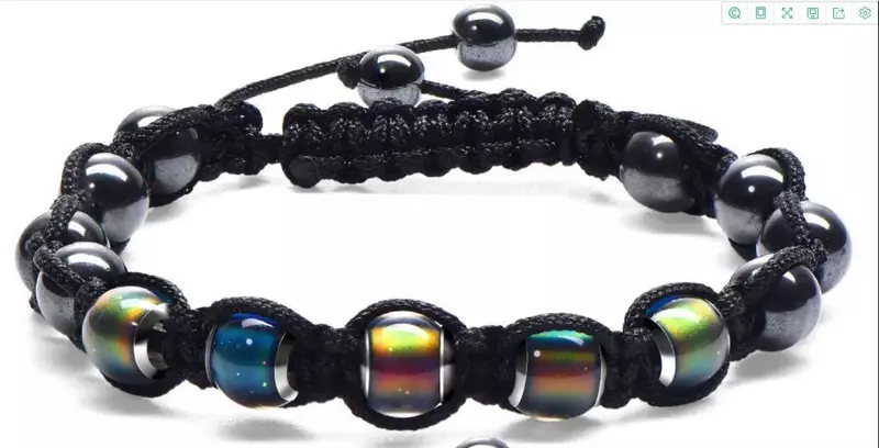 THW3-Bracelet artificiel astique Perlé Coloré, Fait à la Main, Bijoux pour Femme