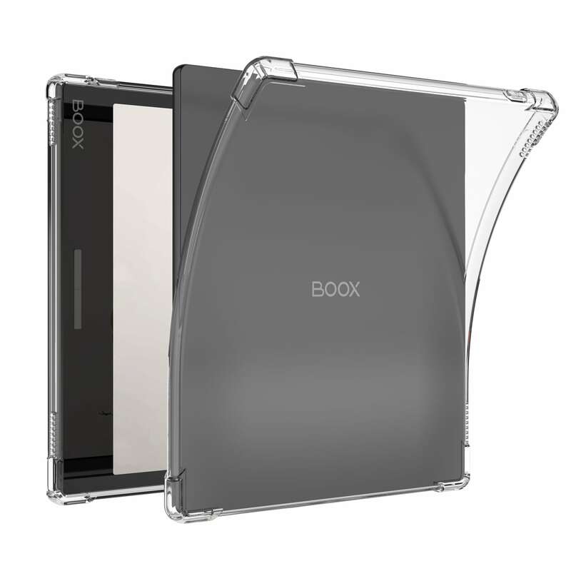 Прозрачная задняя крышка для Onyx Boox Leaf2/Leaf3/Leaf3 C/Boox Page/Boox Galileo e-Reader-легкая прозрачная Гибкая мягкая задняя крышка