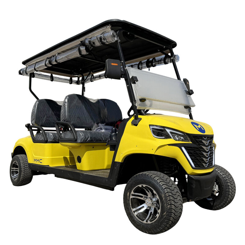 Bateria de lítio para carrinho de golfe elétrico, freio a disco, 4 Seater, 60V, 72V, certificação do CE, bom preço, novo design