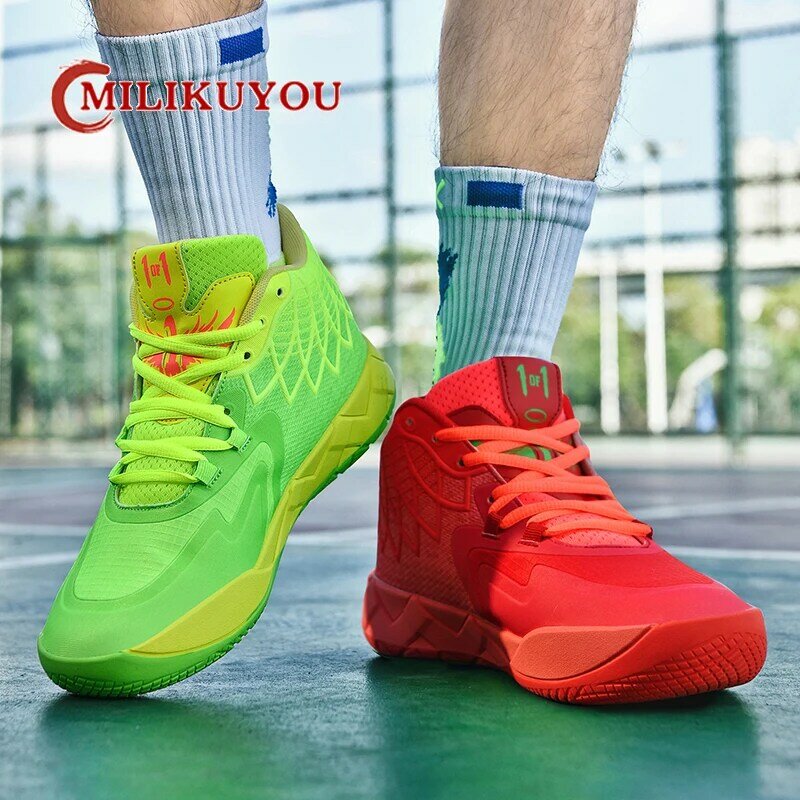 2024 scarpe da basket per uomo Sneakers Classic Retro Male Gym Training sport scarpe antiscivolo traspiranti moda uomo impermeabili