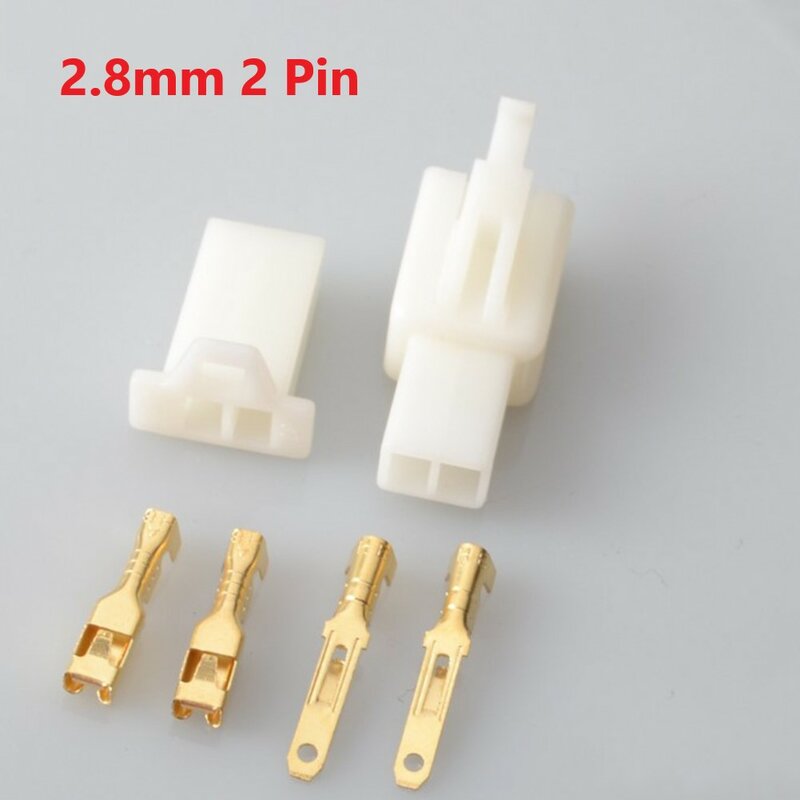 Hoge Frequentie Universele Hoge Kwaliteit Socket Connector Terminal Socket Pin Connector 6 Pin 2.8Mm 4 Pin Shell Abs