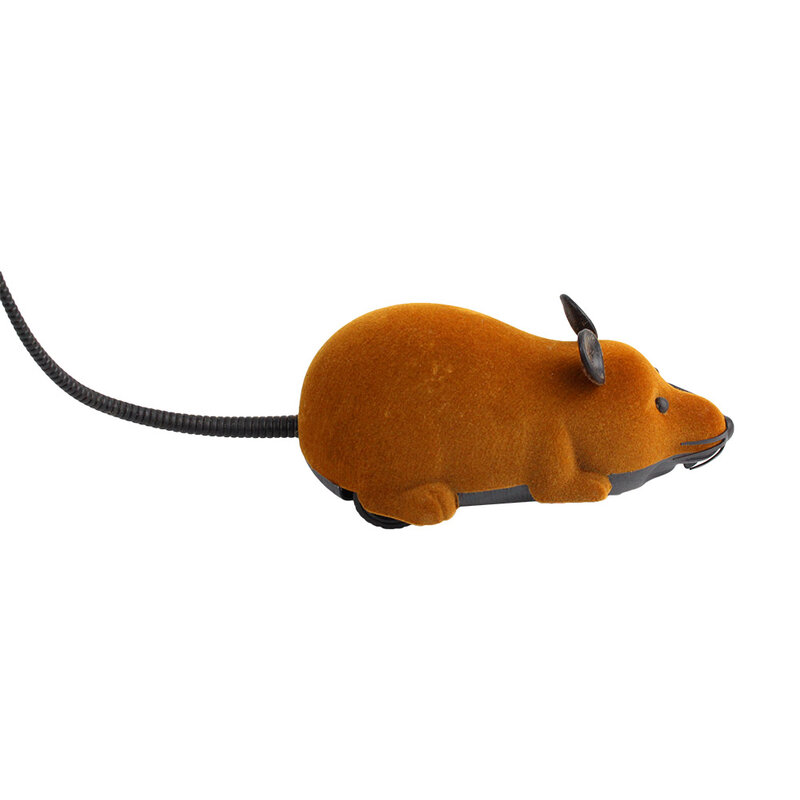 Ratón electrónico para gato, rata para cachorro, Control remoto inalámbrico, regalo de Navidad