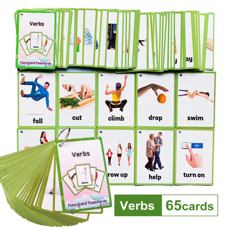 أطفال مونتيسوري الطفل تعلم الإنجليزية كلمة بطاقة البطاقات التعليمية المعرفية ألعاب تعليمية صورة حفظ ألعاب هدايا للأطفال