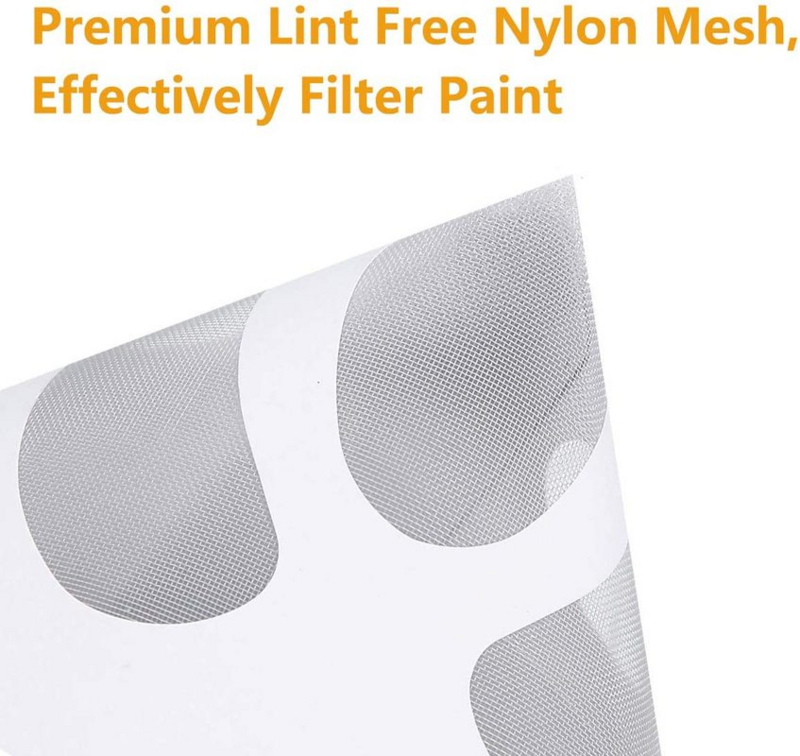 Universal-Farbfilter papier 100 Mesh Einweg-Reinigungs becher konische Nylon-Mikron-Papier trichter Werkzeuge Autozubehör