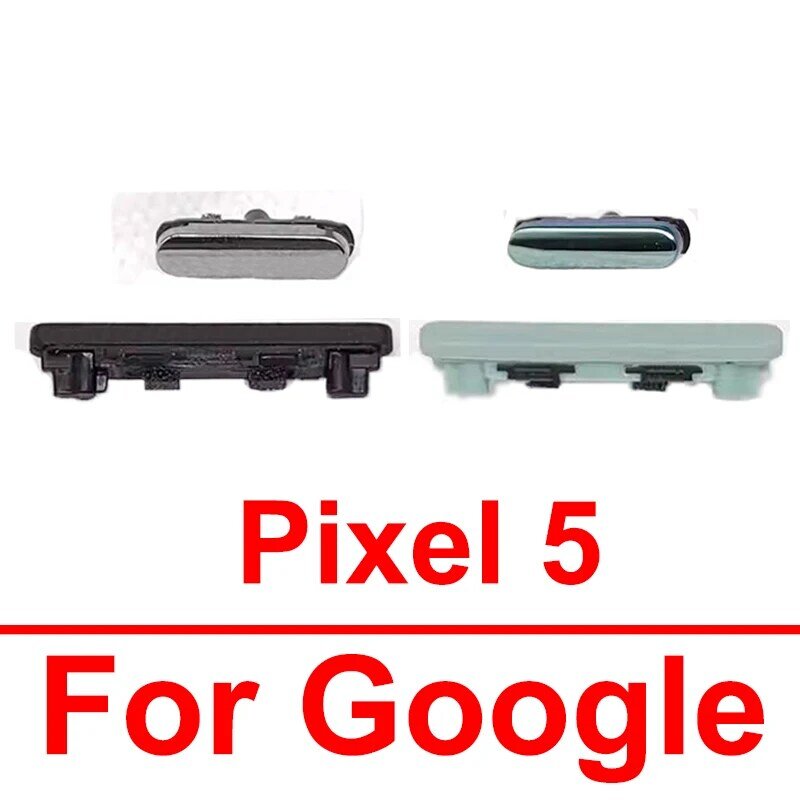 Untuk Google Pixel 5 On OFF daya Volume tombol samping Volume tombol daya bagian perbaikan