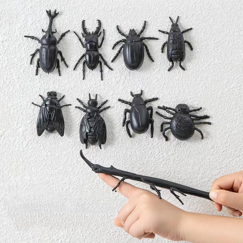 Zwierzęta z procy zabawki na palec kreatywne gry latające karaluch przeciwlękowe strzelanie odprężające bawiące się w katapultę dla dzieci