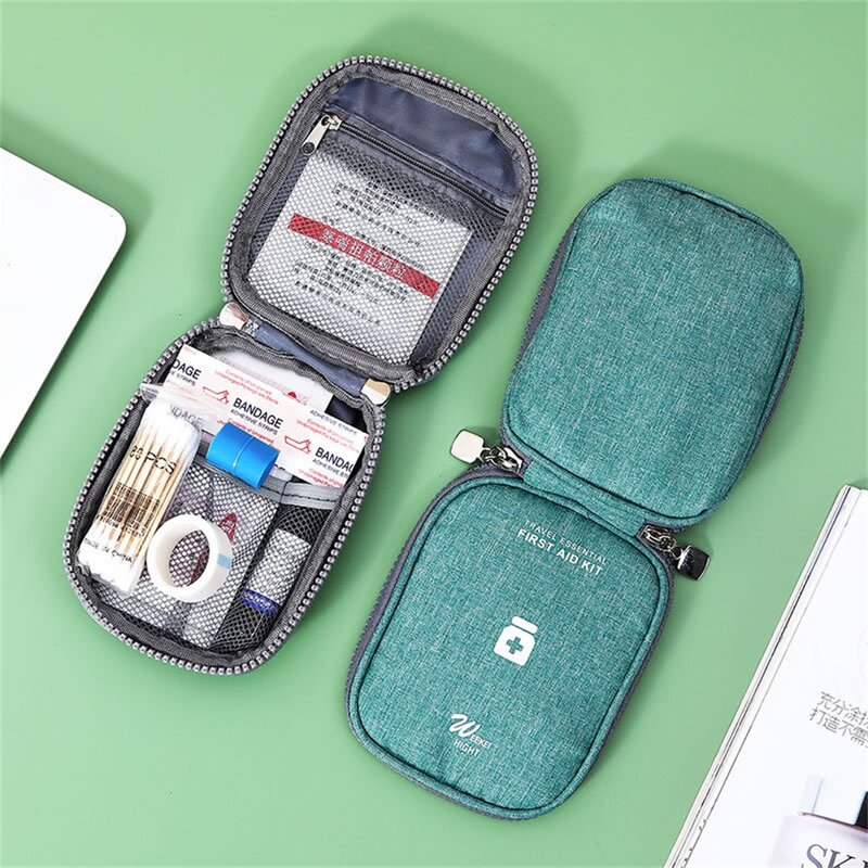 Home First Aid Kit Large Capacity Empty Medicine Storage Bag Portable Travel Medicine Box Survival Bag Emergency Bag For Car