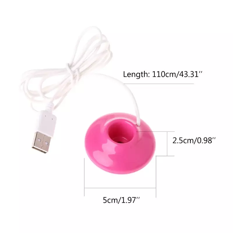 Portable Mini UFO Negative Ion Humidifier USB Air Humidifier Purifier Aroma Diffuser Steam for Home Purifier Diffuser Steam