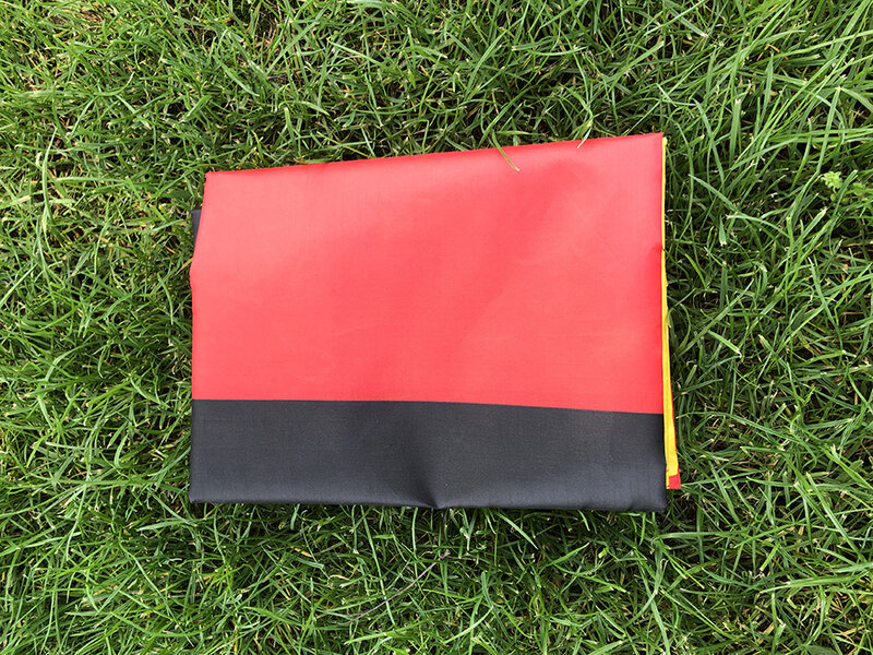 Luchtvlag Duitse Vlag 90X150Cm Hangende Polyester Zwart Rood Geel De Deu Duitse Deutschland Duitse Vlag Voor Decoratie