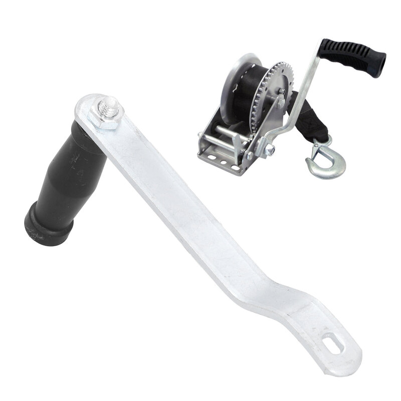 8.1in Ergonomic Winch Handle Crank Comfortable Grip Replacement Universal for Marine Boat Trailer