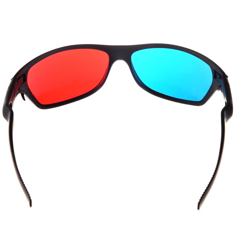 แว่นตา3D สไตล์เรียบง่ายสีแดงน้ำเงิน/ฟ้าอมเขียว3D เกม (สไตล์อัปเกรดพิเศษ)