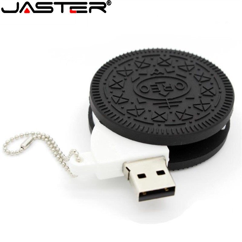 JASTER USB 2.0 Flash Drive 64GB Cute Cartoon Ice Cream 32GB Chocolate Pen Drive 16GB Memory Stick 8GB Business For Laptop U Disk