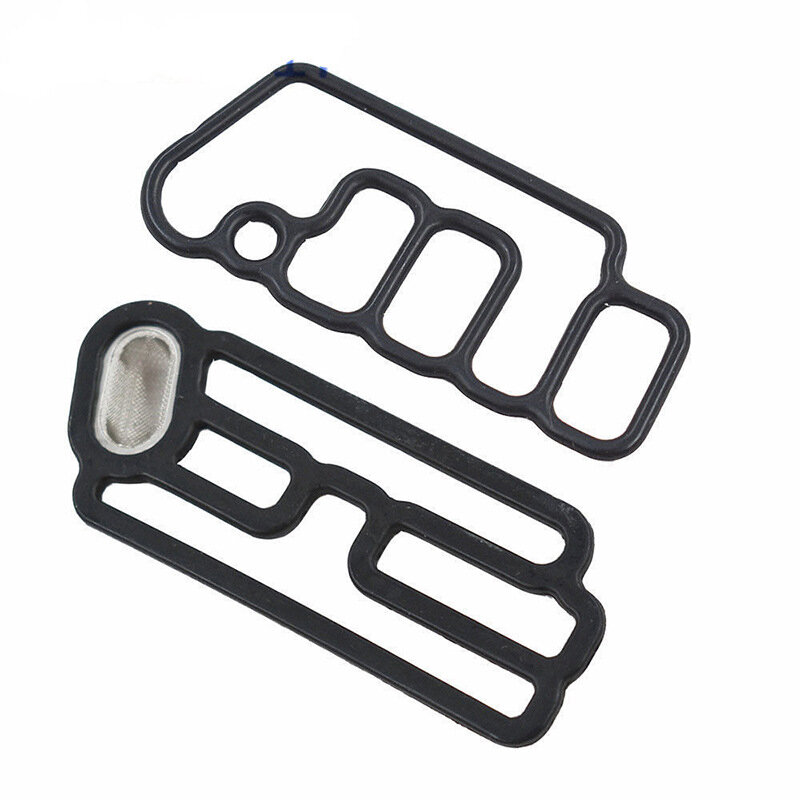 Juego de filtros de junta de solenoide de válvula de cilindro de culata de coche, 2 piezas, 15815-R70-01 15845-R70-A01, accesorios de repuesto para Honda 15815R70A01