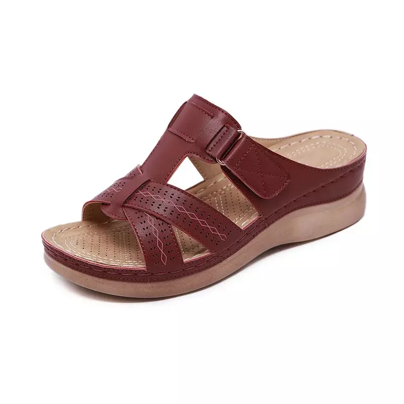 Sandalias planas a la moda para mujer, chanclas de estilo veraniego, zapatillas lisas, 2023, envío gratis #580
