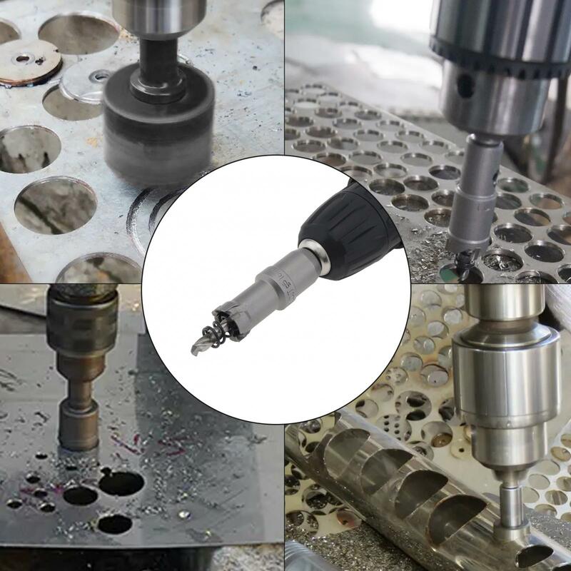 TCT Carbide Hole Saw Heavy Duty Industrial Grade Cutter for Stainless Steel Aluminum Alloy Plastic Tungsten Carbide Hole Drill
