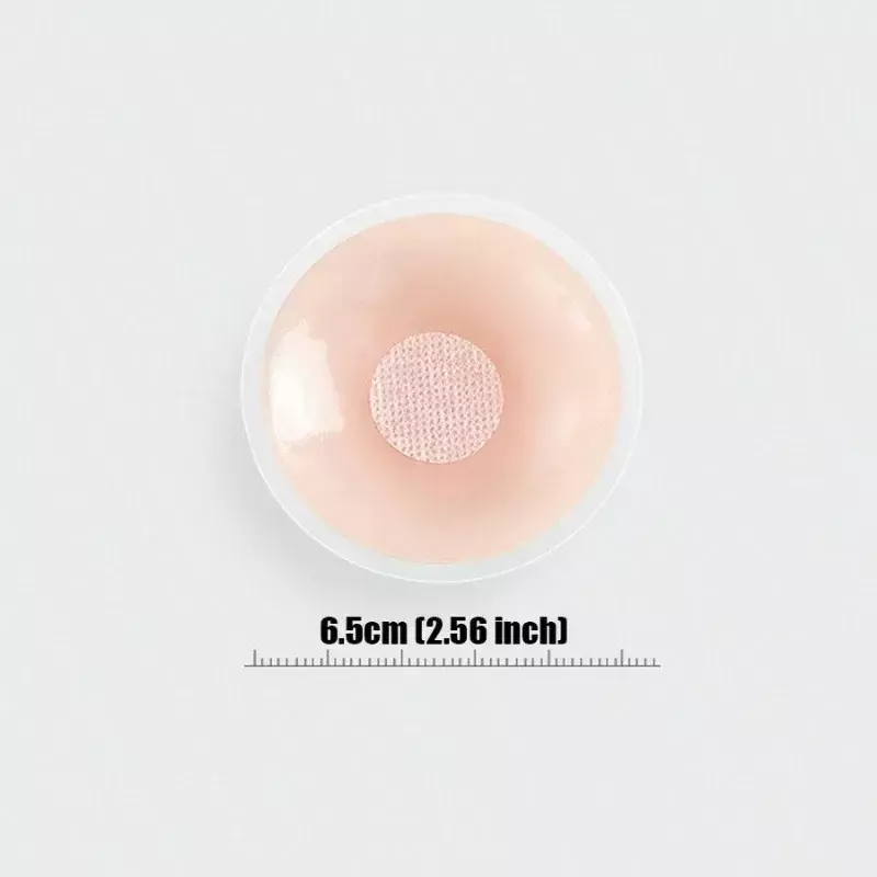 10 PCS Reusable Women Breast Lift Nipple Cover Invisible Adhesive Strapless Backless Stick on Bra Silicone Breast Stickers