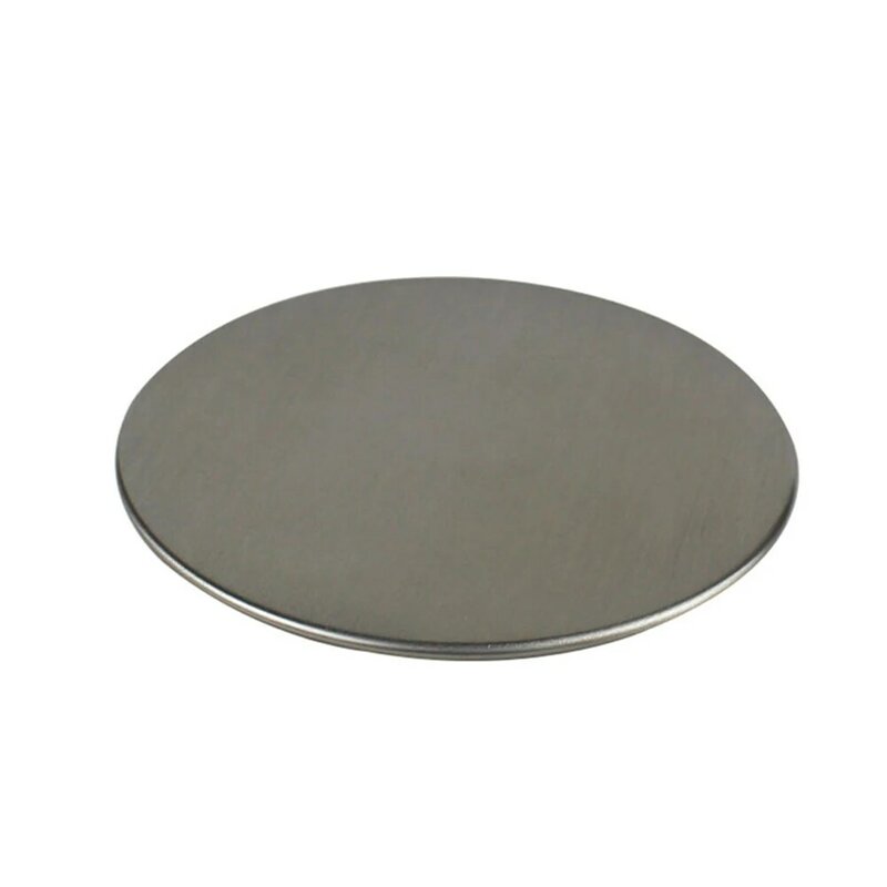 Stainless Steel Sink Strainer Cover Drainer Lid Garbage Disposal Handle Cover 115.5mm  Top Diameter Bottom 84MM Home Improvement