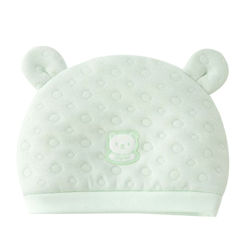 Chapéu macio elástico com nó, confortável, elástico, boné para recém-nascidos com estampa desenho animado, design para 0 a