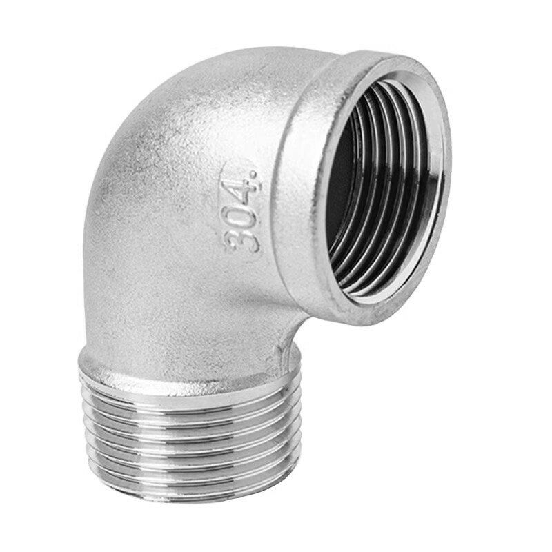 3/8"1/2"1/4"Elbow 90 Degree Angled F/F Stainless Steel SS304 Female* Female Threaded Pipe Fittings Reducer Plumbing connection