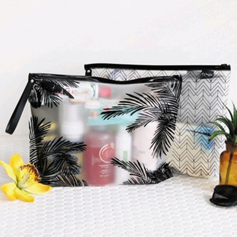 Bolsa cosmética feminina nova viagem portátil à prova dwaterproof água caixa de armazenamento de grande capacidade moda maquiagem saco de higiene pessoal organizador