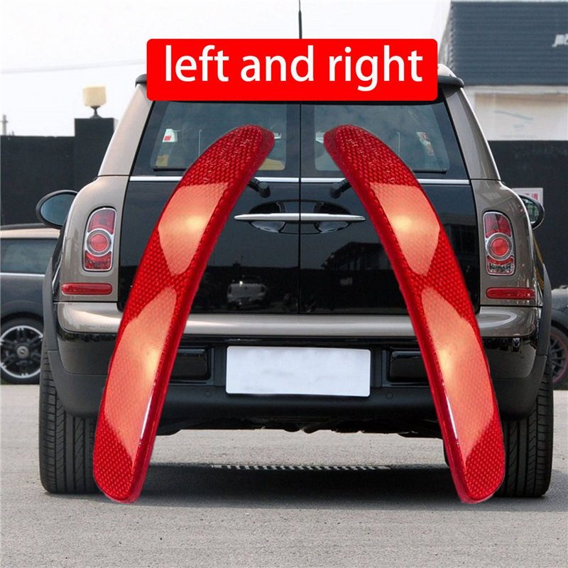 Riflettori paraurti posteriore destro per auto luci indicatori di direzione del freno di coda fendinebbia posteriore per-Mini R55 2008-2014