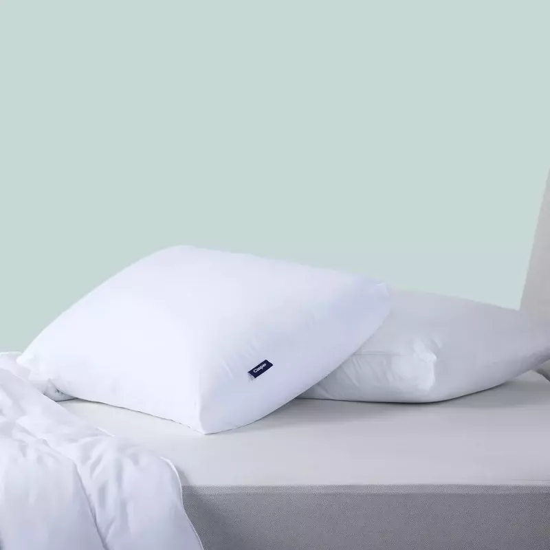 Caspper-睡眠用のオリジナルの枕、サイクリング用の枕、白、2パック