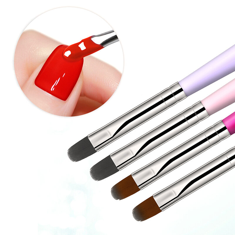 Nail Art Escova Pen para DIY Manicure Ferramentas, 3D Dicas, Padrão Fototerapia, Acrílico Gel UV, Construtor de Extensão, Revestimento Pintura Pen, 1-9pcs