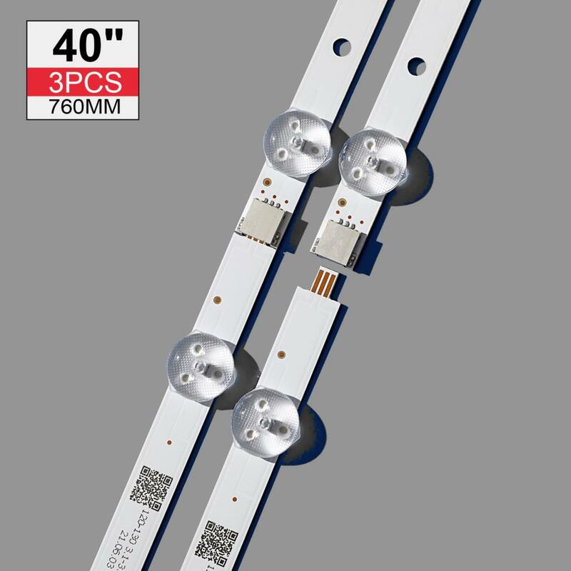 LED Backlight Strip Lamp For Samsung UE40H5303AK UE40H5303AW UE40H5304AK UE40H5373AS UE40H5373SS Bars Kit Television LED Bands