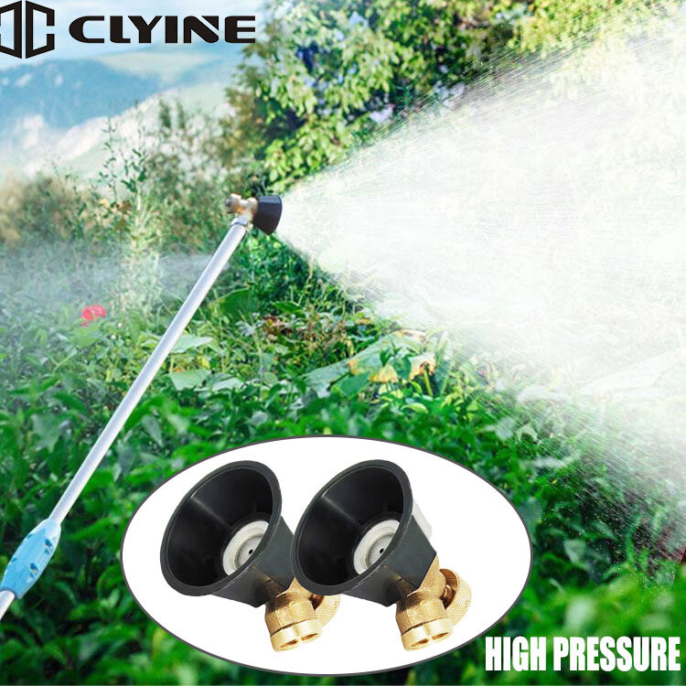 High pressure Pesticide Sprayer Nozzle Watering Adjustable Irrigation Air Vortex Nozzle Agricultural Gardening Pest Control