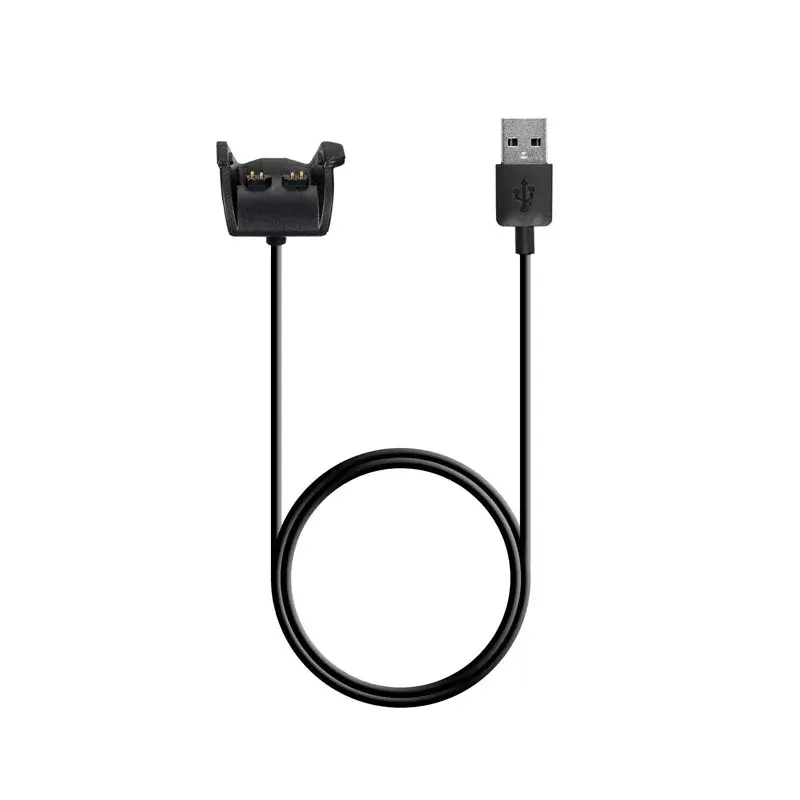 Kabel pengisi daya USB cocok untuk Garmin Vivosmart HR / HR + pendekatan X40 pengisi daya gelang cerdas