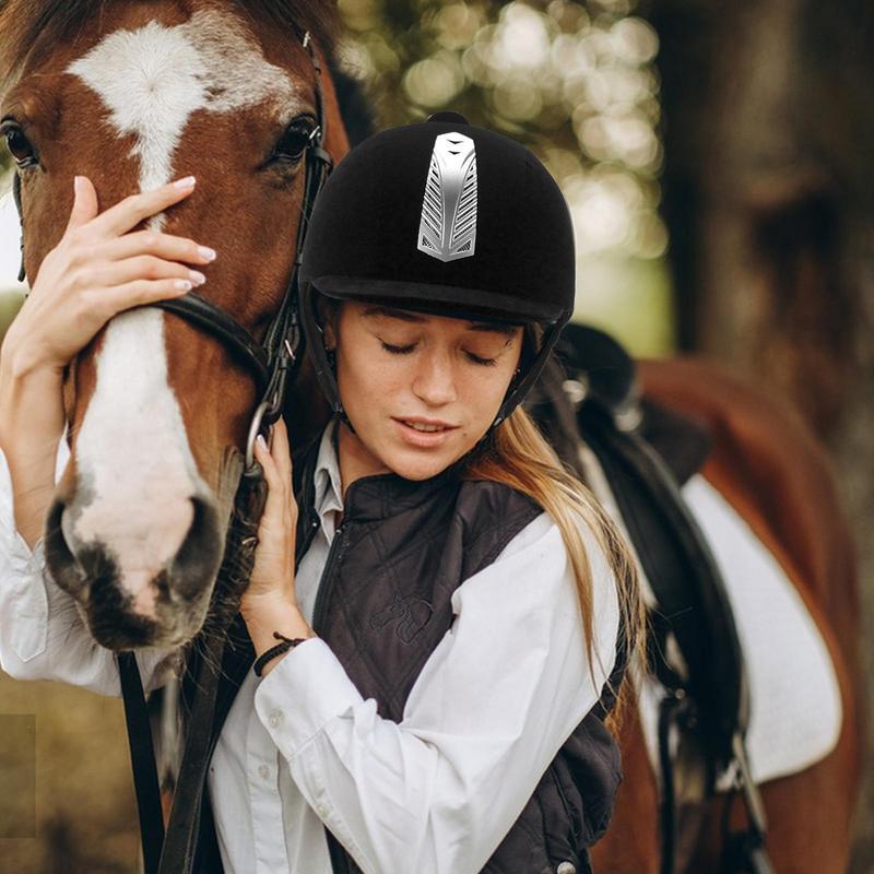 Topi pengaman kuda Wanita Pria, tutup kepala mengendarai kuda dapat diatur untuk penggemar olahraga berkuda bernapas