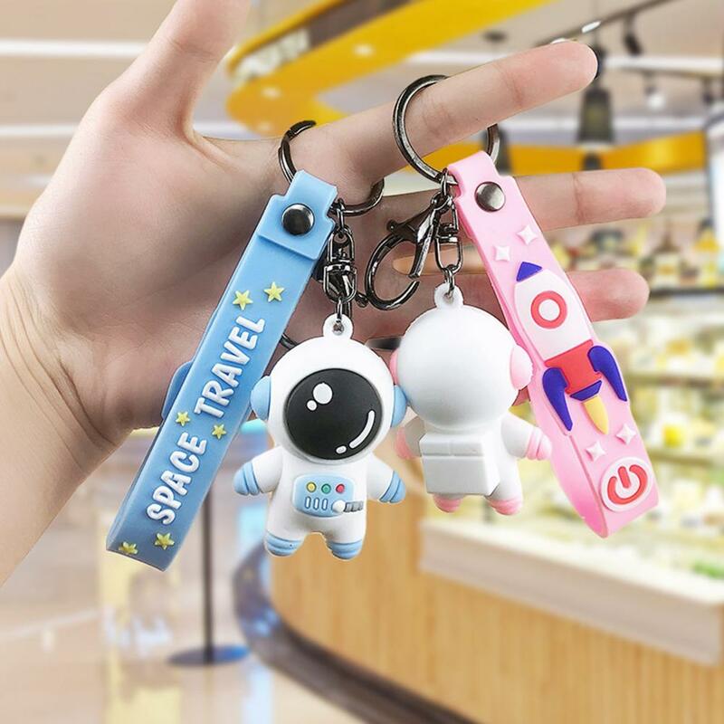 JOAstronsomLetter-Porte-clés avec pendentif imprimé pour enfants, Spaceman, JOCartoon, jouets, cadeaux, voiture, sac