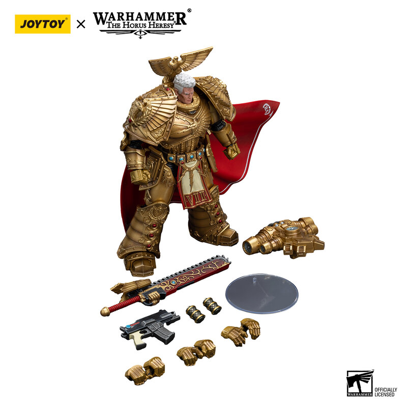 JOYTOY-figuras de acción de Warhammer, modelo de Anime de Rogal Dorn, puños imperiales, regalos de Navidad, 40K, 1/18, en STOCK